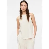 comma Blusentop Bluse Top aus Viskosemix mit Crinkle-Struktur