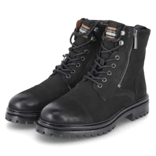 Salamander Winterboots  Schwarz - Gr. 41 -  Leder und Textil