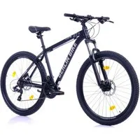 BERLIN BIKE Mountainbike MTB1 Serien Komplettset mit Shimano‑Ausstattung und Premium‑Service, 21 Gang Shimano FD-TZ500/RD-TY300D Schaltwerk, Kettenschaltung, (Shimano Kurbel, Dacron Hydraulische Scheibenbremsen, Aluminiumrahmen), mit hydraulischen Sc