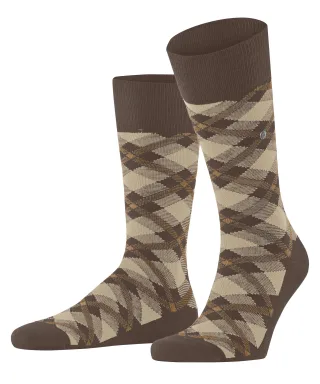 Burlington - Burlington Tartan Herren brown tan - Gr. - 43
