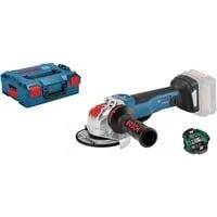 X-LOCK Winkelschleifer GWX 18V-10 PSC Professional blau/schwarz, ohne Akku und Ladegerät, Bluetooth Modul, in L-BOXX