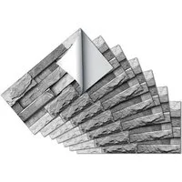 Minicloss Fliesenaufkleber 14 Stück Mosaik Fliesenaufkleber 15x28cm Badezimmer Selbstklebende (14 St), Fliesendekor Aufkleber Backstein zum Küche Esszimmer Bad