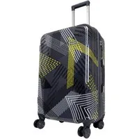 Warenhandel König Hartschalen-Trolley Ravenna, 4 Rollen, Dehnfalte für Gr. L und XL, farbig abgestimmte Griffe und Rollen