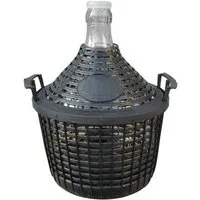 Vina Vorratsglas Vina Weinballon 5 L im Schutzkorb, Glas