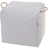 Siena Garden Gartenlounge-Hocker Integral Hocker chalk grey Sitz-Fußhocker chalk grey