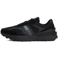 Tommy Jeans TJM TECHNICAL RUNNER ESS Sneaker, Freizeitschuh, Halbschuh, Schnürschuh mit gepolstertem Schaftrand
