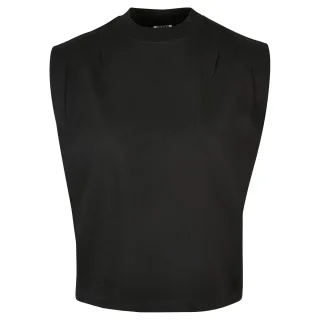 Urban Classics - Oberteil Mit Falten für Damen (Schwarz)