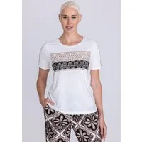 TUZZI T-Shirt mit Kontraststreifen
