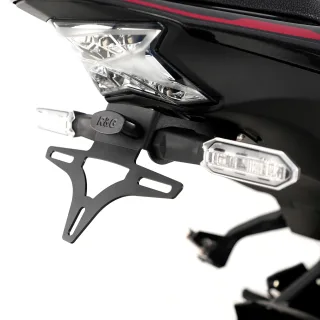R&amp;G Kennzeichenhalter Heckumbau Kawasaki Z H2 1000 / SE Bj. 2020-2026 eintragungsfrei / plug&amp;play