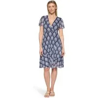 Cartoon Volantkleid Damen mit Rüschen