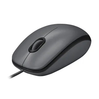 Logitech M100 Refresh 2022 Optical Mouse grau | 910-006652 | USB