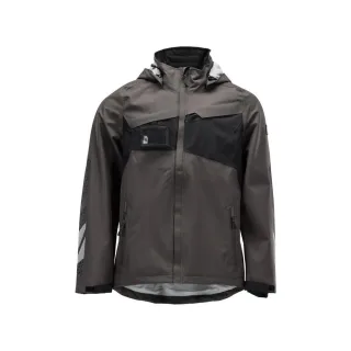 MASCOT Herren Hard Shell Jacke ACCELERATE Dunkelanthrazit / Schwarz XXL - 18301-231-1809-XXL