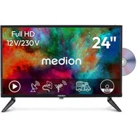 Medion® MD824001 LCD-LED Fernseher (59.9 cm/24 Zoll, 1080p Full HD, Pay-TV, Full-HD Display 60Hz, E8242501)