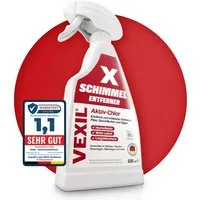 VEXIL Schimmelentferner – mit AKTIV-CHLOR und HAFTEFFEKT Schimmelentferner (1x 500 ml Sprühflasche 500 ml)