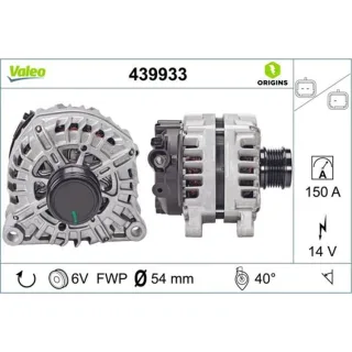 Valeo Citroen DS Opel Peugeot 439933 1,6