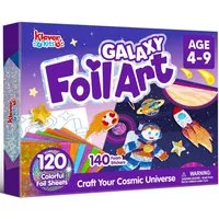 Klever Kits Blattmetall Klever Kits Folienkunst-Set für Kinder ab 4 – Kreativreise-Spielzeug
