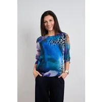 Seidel Moden Druckbluse Jedes Teil ein UNIKAT - MADE IN GERMANY
