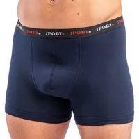 HERMKO Boxer 8950 mit Webbund, Bio-Baumwolle/Elastan, kurzem Bein, Feinripp