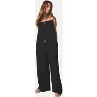 Next Jumpsuit Jumpsuit mit Trägern aus Leinen (1-tlg)