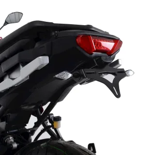 R&amp;G Kennzeichenhalter Heckumbau Yamaha Tracer 9 / Tracer 9 GT / GT+ Bj. 2021-2024 eintragungsfrei