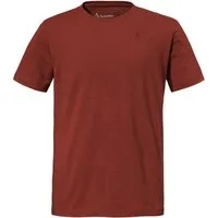 Schöffel T-Shirt T-Shirt Hohberg mit Markenlogo auf der linken Brust