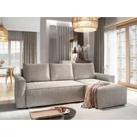 Masseno Ecksofa POTARO mit Schlaffunktion L-Form, Sofa mit Bettkasten