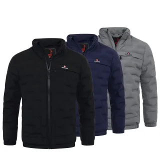 Höhenhorn Courmayer Herren Winter Jacke Steppjacke Isoliert Gefüttert S Schwarz