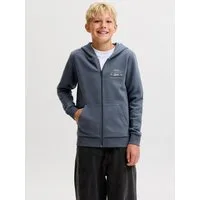 Jack & Jones Junior Kapuzensweatjacke JJELOGO SWEAT ZIP HOOD 2 COL AW26 SN JNR Baumwolle, regular fit