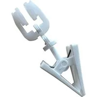 rewagi T-Gleiter T-Laufrolle SLU für T Schiene mit Klammer, drehbar, T Gleiter, Gardinen, Gardinenschienen, Innenlaufsysteme, Vorhänge, (20-St), Verkaufseinheit: 20 / 100 Stück