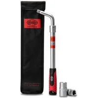 HEYNER Radmutternschlüssel Radmutterschlüssel Multi-Size mit Teleskop-Hebel & Tasche silber 53cm (1 St., mit Rastfunktion)