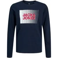 Jack & Jones Junior Langarmshirt JJECORP LOGO TEE PLAY LS O-NECK JNR