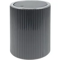bremermann Kosmetikeimer Mini-Kosmetikeimer GAVELLO mit Schwingdeckel / mit Rillendekor, 1,5 L