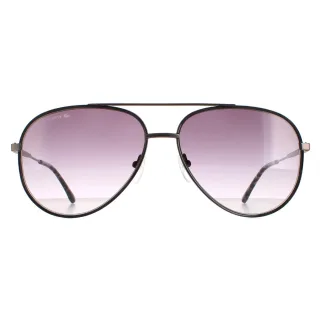 Lacoste Aviator Herren Matte Dunkel Grau Grau Gradient L247S
