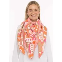 Zwillingsherz Dreieckstuch "Paisley all over", modisches Muster, Strick, wärmend