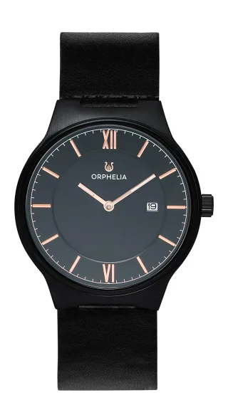 Orphelia Serendipity Herren Schwarz Uhr OR61805