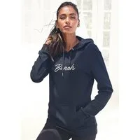 Bench. Loungewear Kapuzensweatshirt mit glänzender Logostickerei, Loungeanzug, Hoodie