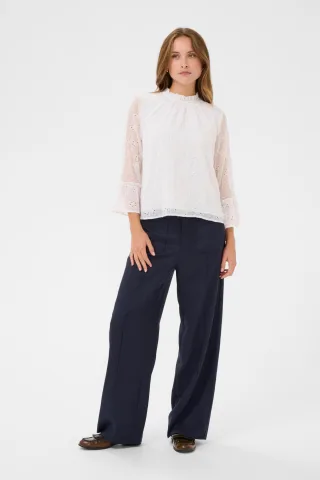 Langarm-Bluse OsabellaSZ Langarm-Bluse Lockere Passform