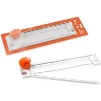 3 in 1 Rollenschneider PC200-15, Schneidegerät weiß/orange