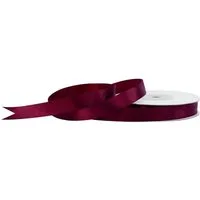 Creativery Satinband, Satinband 12mm x 25m Rolle Beere