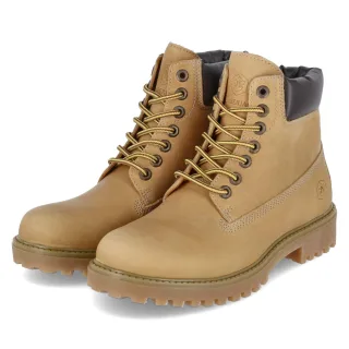 Lumberjack Boots RIVER 2  Beige - Gr. 41 -  Leder und Textil