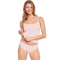 LouAnne Taillenslip 3-er Pack Hüftslip Biobaumwolle (3-St., 3er-Pack) bequemes Allltags-Basic aus seidenweicher Bio-Baumwolle