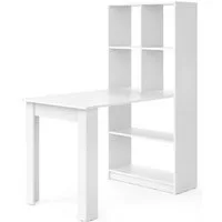 Vicco Schreibtisch Gael, Weiß, 70 x 122 cm (1-St)