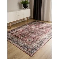 benuta Teppich George, rechteckig, Höhe: 5 mm, Vintage-Look, Kurzflor, Teppich Wohnzimmer, Schlafzimmer, Waschbar