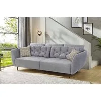 Jockenhöfer Gruppe Big-Sofa Spa, B: 251 cm, im Retrolook mit 7 Kissen