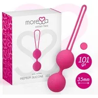 Moressa Beckenbodentrainer Beckenboden Trainer Damen Silikon Beckenbodenkugel, Packung, 1-tlg., 1, Kräftigung der Becken- und Unterleibsmuskulatur