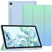 Fintie Tablet-Hülle für Samsung Galaxy Tab S10 Lite/S10 FE/S9 FE 10.9" & S9 11" Tablet, Ultradünn Case mit Stifthalter&Translucent Rückseite, Auto Schlaf/Wach