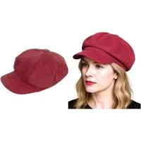 Cool4 Ballonmütze 4 Jahreszeiten Feincord Baker Boy Newsboy Cap