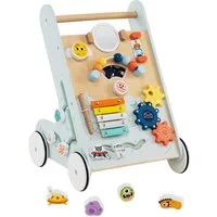 COSTWAY Lauflernwagen, Baby Lauflernhilfe Holz, Montessori