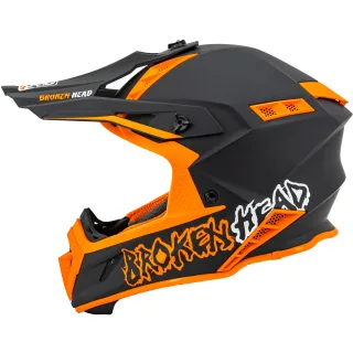 Broken Head (A-Minus-Ware) Crosshelm THE HUNTER Light Orange