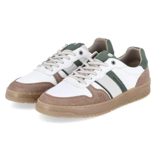 Bullboxer Low Sneaker  Weiß - Gr. 42 -  Textil